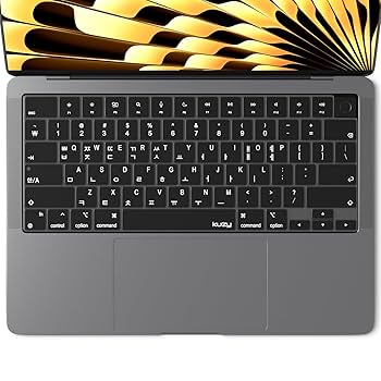 Amazon.com: Kuzy Korean MacBook Pro Keyboard Cover 2025 2024
